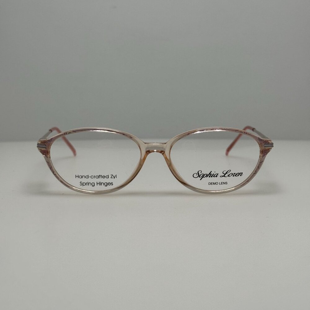 Sophia Loren 1525 095 Lavendar Eyeglasses Eye Glasses Frames 51-14-135 - Picture 3 of 7